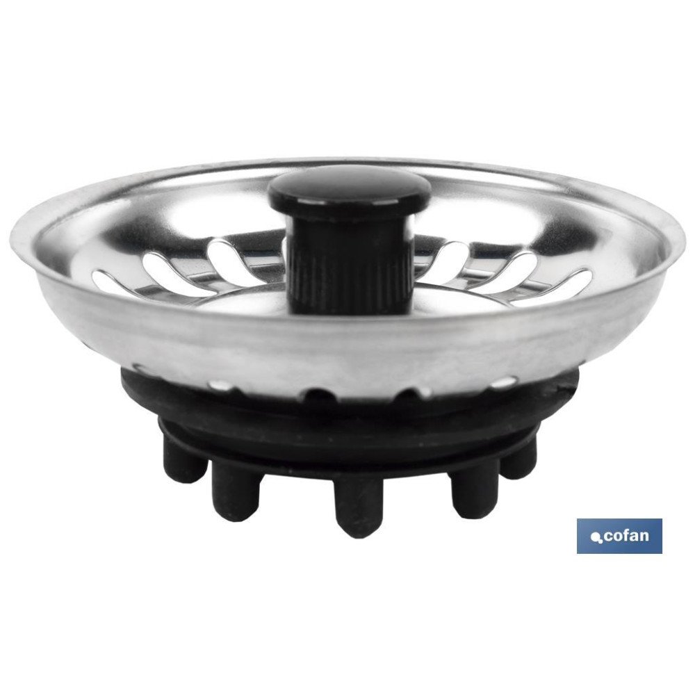 REJILLA FILTRO CESTA DESAGÜE TIPO ARAÑA Ø80 MM (PACK: 1 UDS)