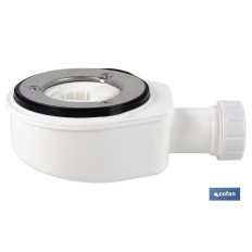 VÁLVULA SIFÓNICA DUCHA EXTRAPLANA CON SALIDA Ø32-40 SIN EMBELLECEDOR (PACK: 1 UDS)