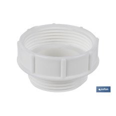 ADAPTADOR CONVERTIDOR 1 1/4 MACHO - 1 1/2 HEMBRA PARA TUBO FLEXIBLE (PACK: 1 UDS)