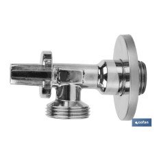 VÁLVULA DE ESCUADRA 1/2 x 3/4 VERTICAL LAVADORA (PACK: 1 UDS)