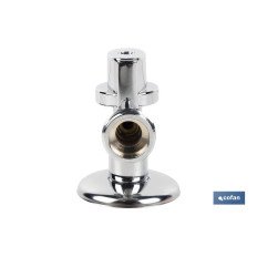 VÁLVULA DE ESCUADRA 1/2 X 3/4 VOLANTE GRANDE (PACK: 1 UDS)