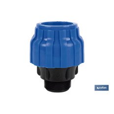 ENLACE ROSCA MACHO PP PN16 32 X 3/4  VENTA UNITARIA (PACK: 1 UDS)