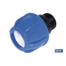 ENLACE ROSCA MACHO PP PN16 63 X 2 (PACK: 3 UDS)