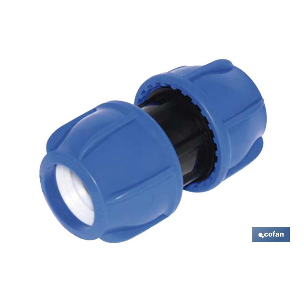 ENLACE RECTO PP PN16 20 X 20 (PACK: 25 UDS)