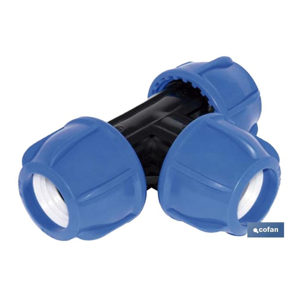 TE 90° PP PN16 20 X 20 X 20  VENTA UNITARIA (PACK: 1 UDS)