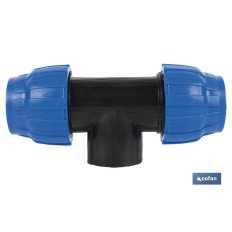 TE 90° ROSCA HEMBRA PP PN16 40 X 1 1/4 X 40 (PACK: 10 UDS)