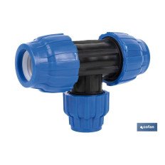 TE 90° REDUCIDA PP PN16 25 X 20 X 25  VENTA UNITARIA (PACK: 1 UDS)