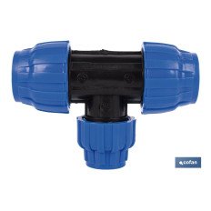 TE 90° REDUCIDA PP PN16 50 X 40 X 50 (PACK: 5 UDS)
