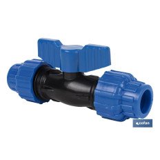 VÁLVULA DE BOLA PP PN16 20 X 20 (PACK: 10 UDS)