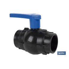 VÁLVULA DE BOLA ROSCA H-H PP PN16 1/2 X 1/2 (PACK: 20 UDS)