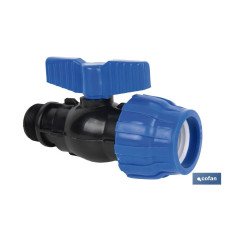 ENLACE VÁLVULA DE BOLA ROSCA MACHO PP PN16 50 X 1 1/2 (PACK: 1 UDS)