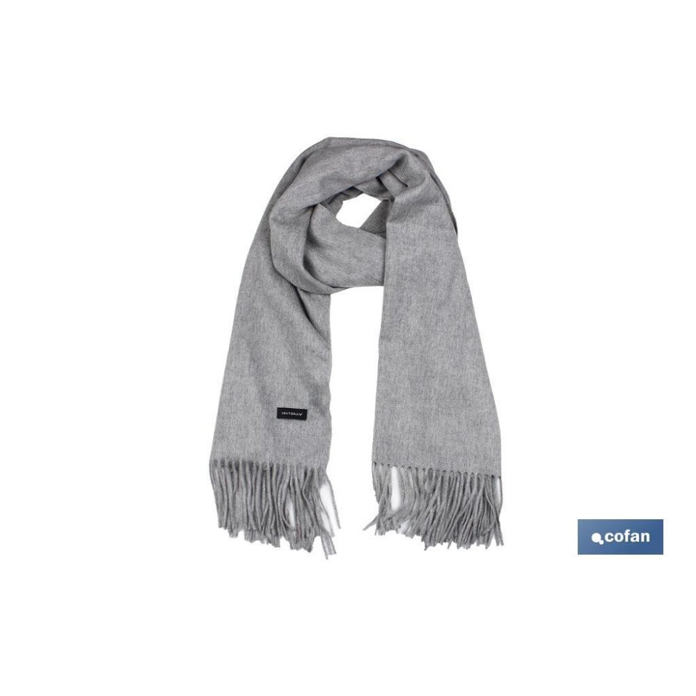 CHAL, 50% LANA 50% CACHEMIR. MODELO IRIS (GRIS CLARO) (PACK: 1 UDS)