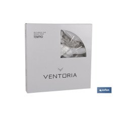 RELOJ DE PARED Ø40CM CRISTAL MODELO TEMPIO (PACK: 1 UDS)