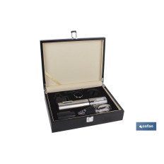 SET CATA VINO+SACACORCHOS ELECTRIC MODELO SYRAH (PACK: 1 UDS)