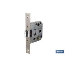 PICAPORTE DE EMBUTIR CUADRADO DE NÍQUEL D47 E50 (PUERTAS DE MADERA) VENTA UNITARIA (PACK: 1 UDS)