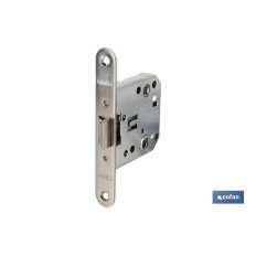 Picaporte embutir redondo D47 E50 Niquel (P/Madera) (PACK: 10 UDS)