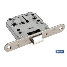 PICAPORTE DE EMBUTIR REDONDO DE NÍQUEL D47 E50 (PUERTAS DE MADERA) VENTA UNITARIA (PACK: 1 UDS)