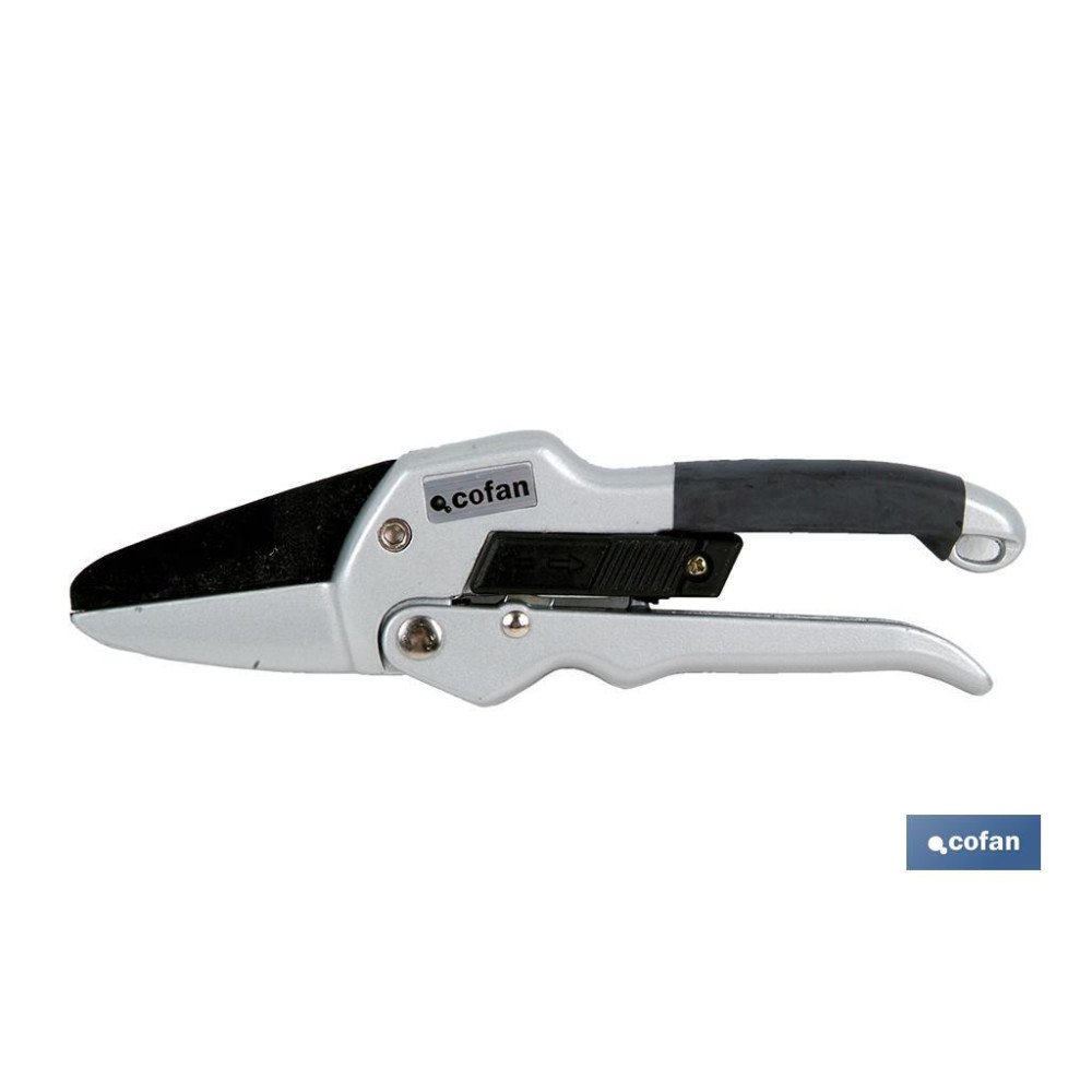 TIJERA TIPO CARRACA 3 CORTES (PACK: 1 UDS)