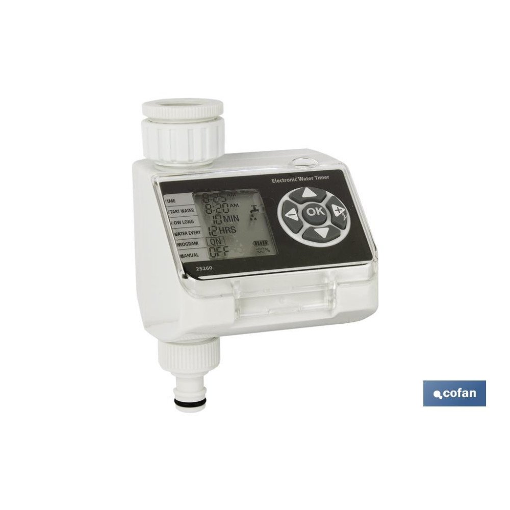 TEMPORIZADOR DE RIEGO ELECTRONICO (PACK: 1 UDS)