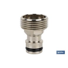 ADAPTADOR LATÓN ROSCA MACHO 3/4 (PACK: 1 UDS)