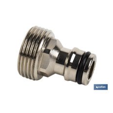 ADAPTADOR LATÓN ROSCA MACHO 3/4 (PACK: 1 UDS)