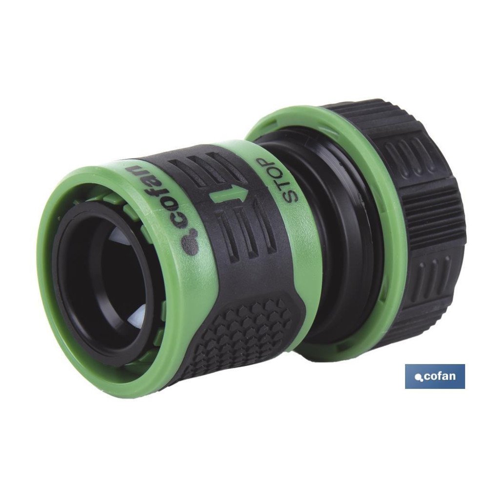 CONECTOR Y AQUASTOP 5/8 - 3/4 (15-19 mm) (PACK: 1 UDS)