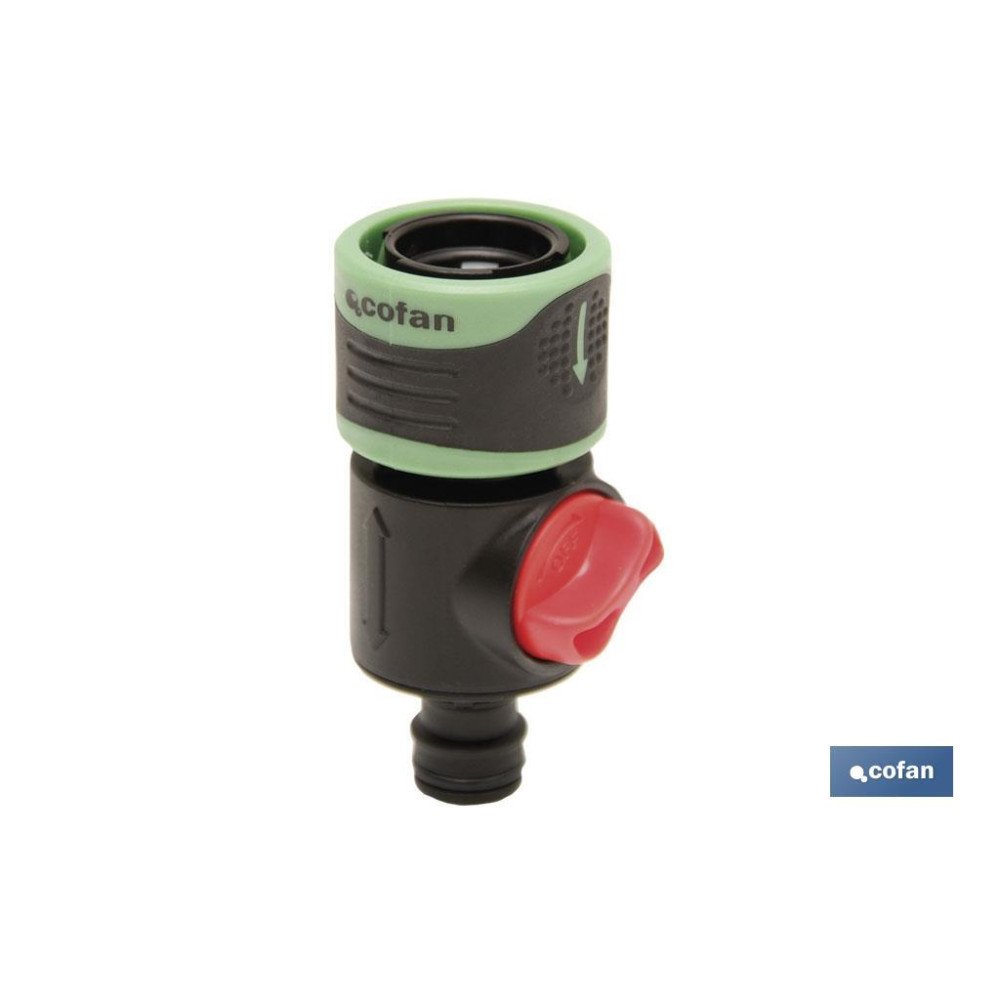 REGULADOR C/LLAVE DE PASO (PACK: 1 UDS)