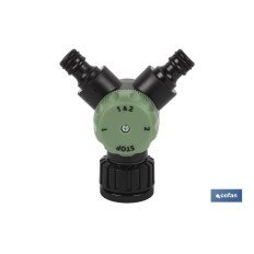 COLECTOR DE RIEGO 2 SALIDAS...