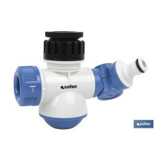 ADAPTADOR GRIFO 3 FUNCIONES (PACK: 1 UDS)
