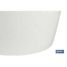 MACETA CAMELIA COLOR BLANCO 18X17.8cm (PACK: 12 UDS)