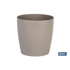 MACETA CAMELIA COLOR CREMA 14X13.8cm (PACK: 12 UDS)