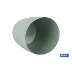MACETA CAMELIA COLOR VERDE TURQUESA 14X13.8cm venta unitaria (PACK: 1 UDS)