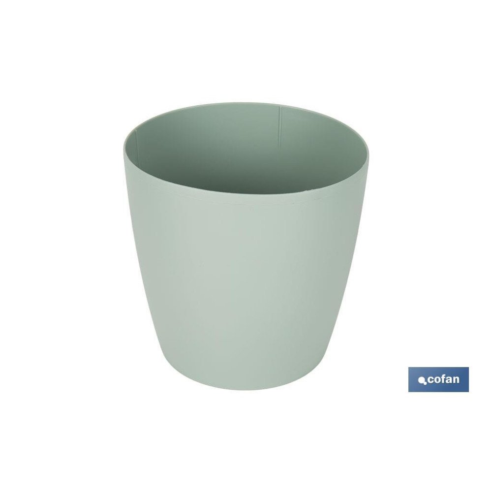 MACETA CAMELIA COLOR VERDE 30X28cm venta unitaria (PACK: 1 UDS)