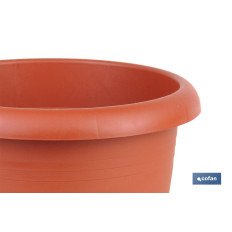 MACETA MARRON MODELO GARDENIA 35X28.8+ PLATO28cm venta unitaria (PACK: 1 UDS)
