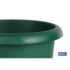 MACETA VERDE MODELO GARDENIA 22X18+PLATO18.5CM (PACK: 12 UDS)