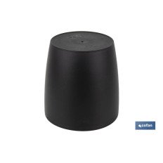 MACETA CAMELIA  DE COLOR NEGRO 14 X 13,8 CM (PACK: 12 UDS)