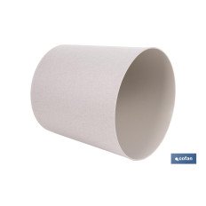 MACETA O MACETERO GAMA TEXTIL COLOR BEIGE PP Ø 254 X 269 MM 10,5 L (PACK: 4 UDS)