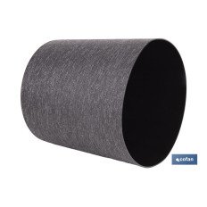 MACETA O MACETERO GAMA TEXTIL COLOR NEGRO PP Ø 285 X 316 MM 16 L (PACK: 4 UDS)