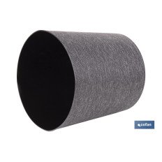 MACETA O MACETERO GAMA TEXTIL COLOR NEGRO PP Ø 285 X 316 MM 16 L VENTA UNITARIA (PACK: 1 UDS)