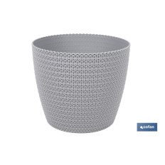 MACETA O MACETERO TRENZADA...