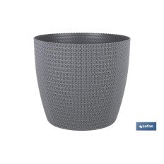 MACETA O MACETERO TRENZADA...