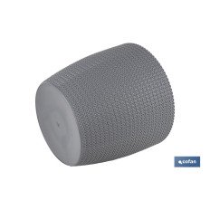 MACETA O MACETERO TRENZADA COLOR GRIS OSCURO PP Ø 359 X 315 MM 26,5 L VENTA UNITARIA (PACK: 1 UDS)