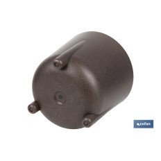 MACETA CON PATAS Y FILTRO DE DRENAJE COLOR CAFÉ WPC Ø 183 X 180 MM 3,3 L (PACK: 5 UDS)