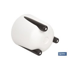 MACETA CON PATAS Y FILTRO DE DRENAJE COLOR CREMA PP Ø 300 X 285 MM 12,4 L VENTA UNITARIA (PACK: 1 UDS)