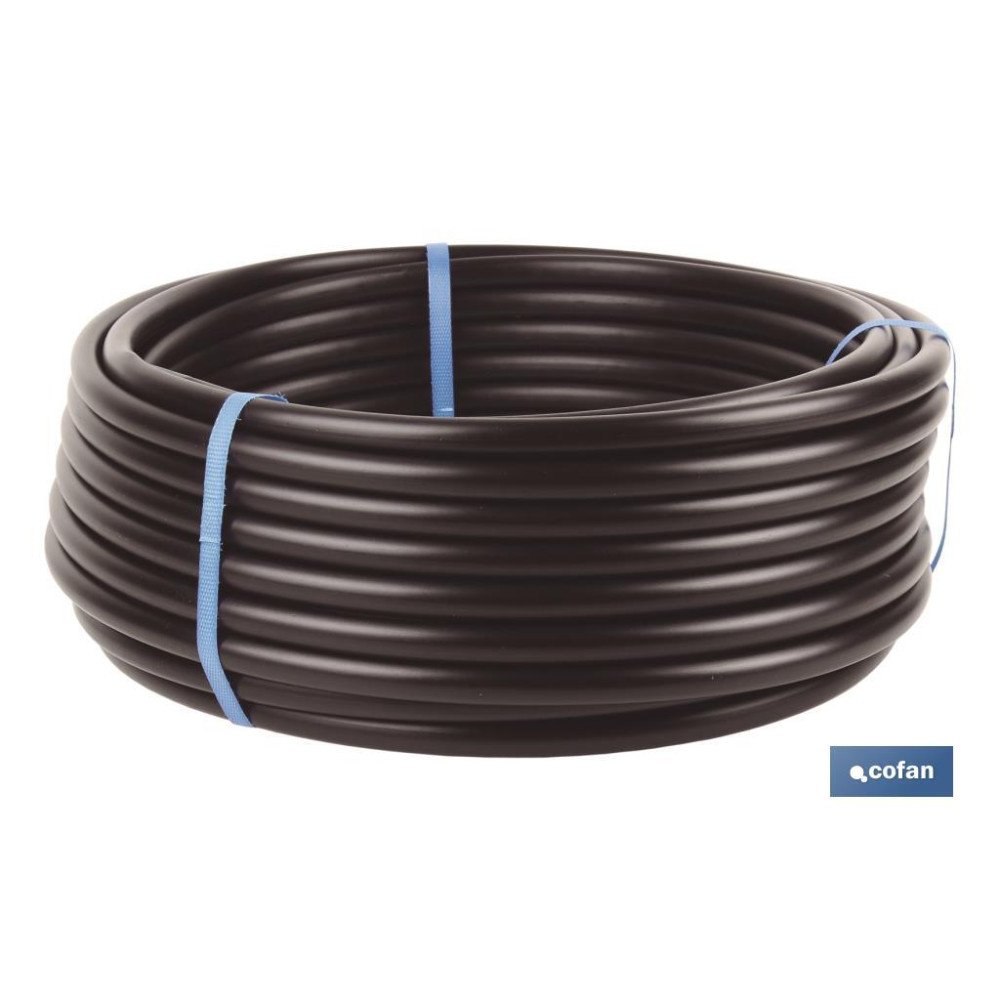 TUBO 100M RIEGO GOTEO NEGRO (Sin goteros) Ø16MM (PACK: 1 UDS)