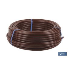 TUBO 25M RIEGO GOTEO MARRON...