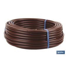 TUBO 25M RIEGO GOTEO MARRON...