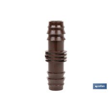 ENLACE RECTO Ø16MM (MARRÓN-MAX SEGUR.) (PACK: 100 UDS)