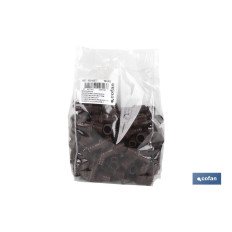 ENLACE MIXTO Ø16MM-1/2 (MARRÓN-MAX SEGUR.) (PACK: 100 UDS)