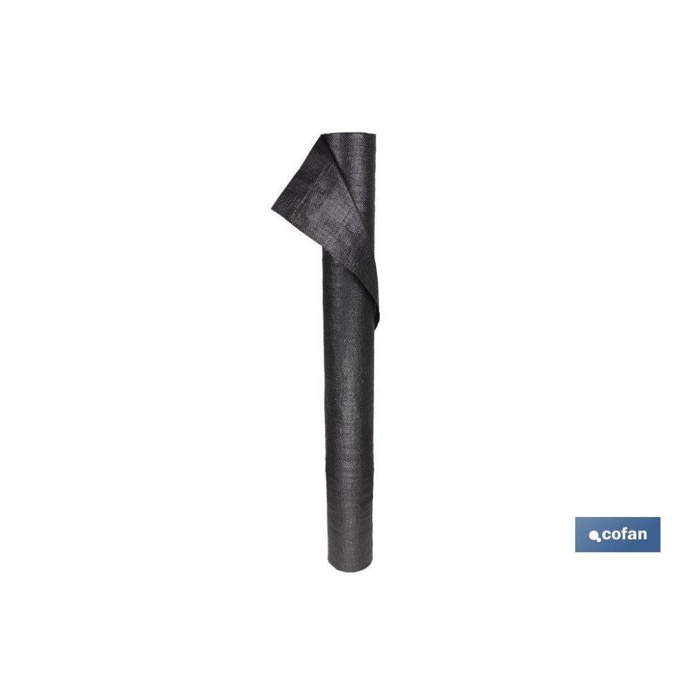 MALLA ANTIHIERBAS 100 grams NEGRA 1x50 mts (PACK: 1 UDS)